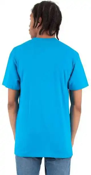 Shaka Wear Shvee Unisex v Neck t Shirt Turquoise