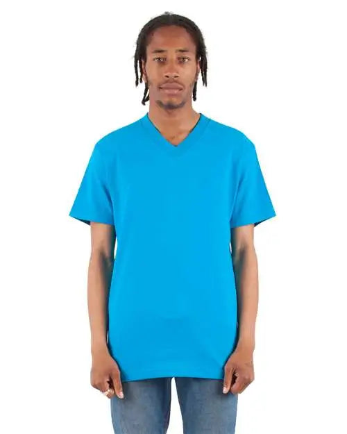Shaka Wear Shvee V-neck T-shirt - Turquoise - Green Teal / s