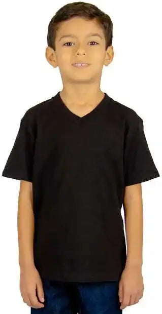 Shaka Wear Shveey Youth V-neck T-shirt - Black