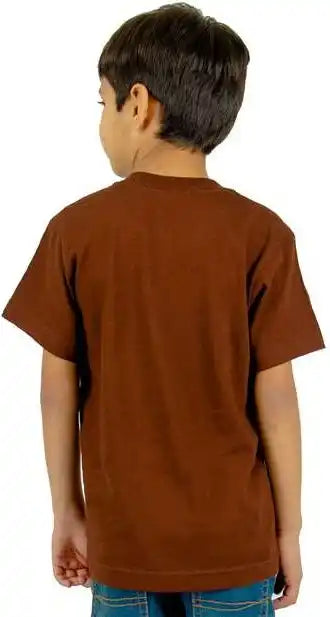 Shaka Wear Shveey Youth v Neck t Shirt Brown