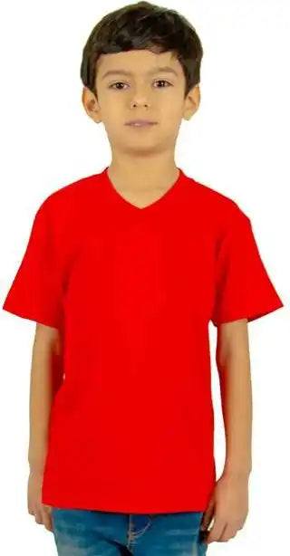Shaka Wear Shveey Youth V-neck T-shirt - Red