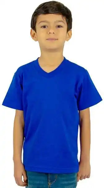 Shaka Wear Shveey Youth v Neck t Shirt Royal