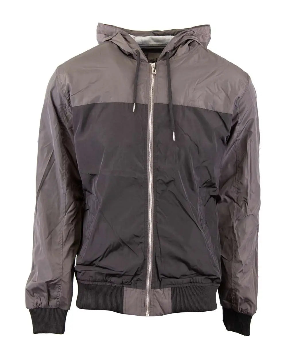 Shaka Wear Shwbj Windbreaker Jacket - Grey Black