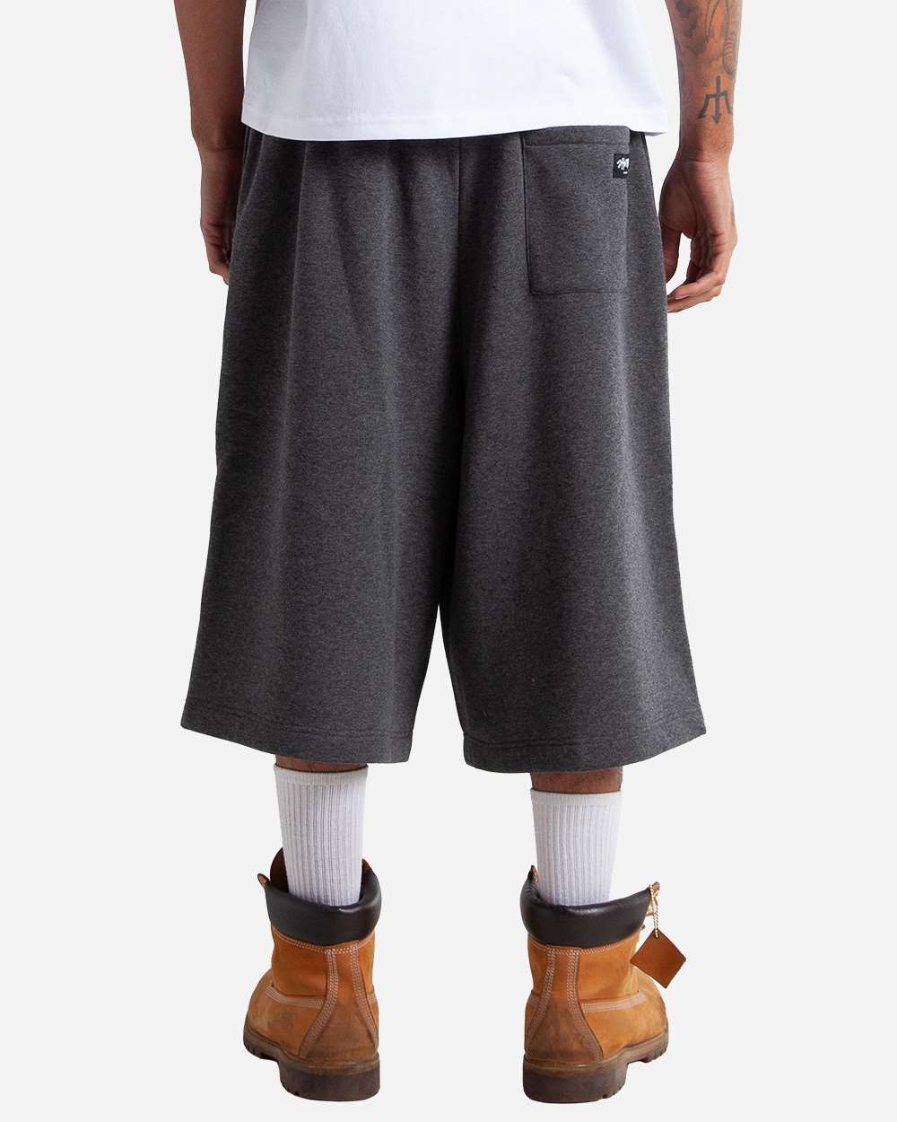 Shaka Wear SHLFBS Shorts - Charcoal Grey - back