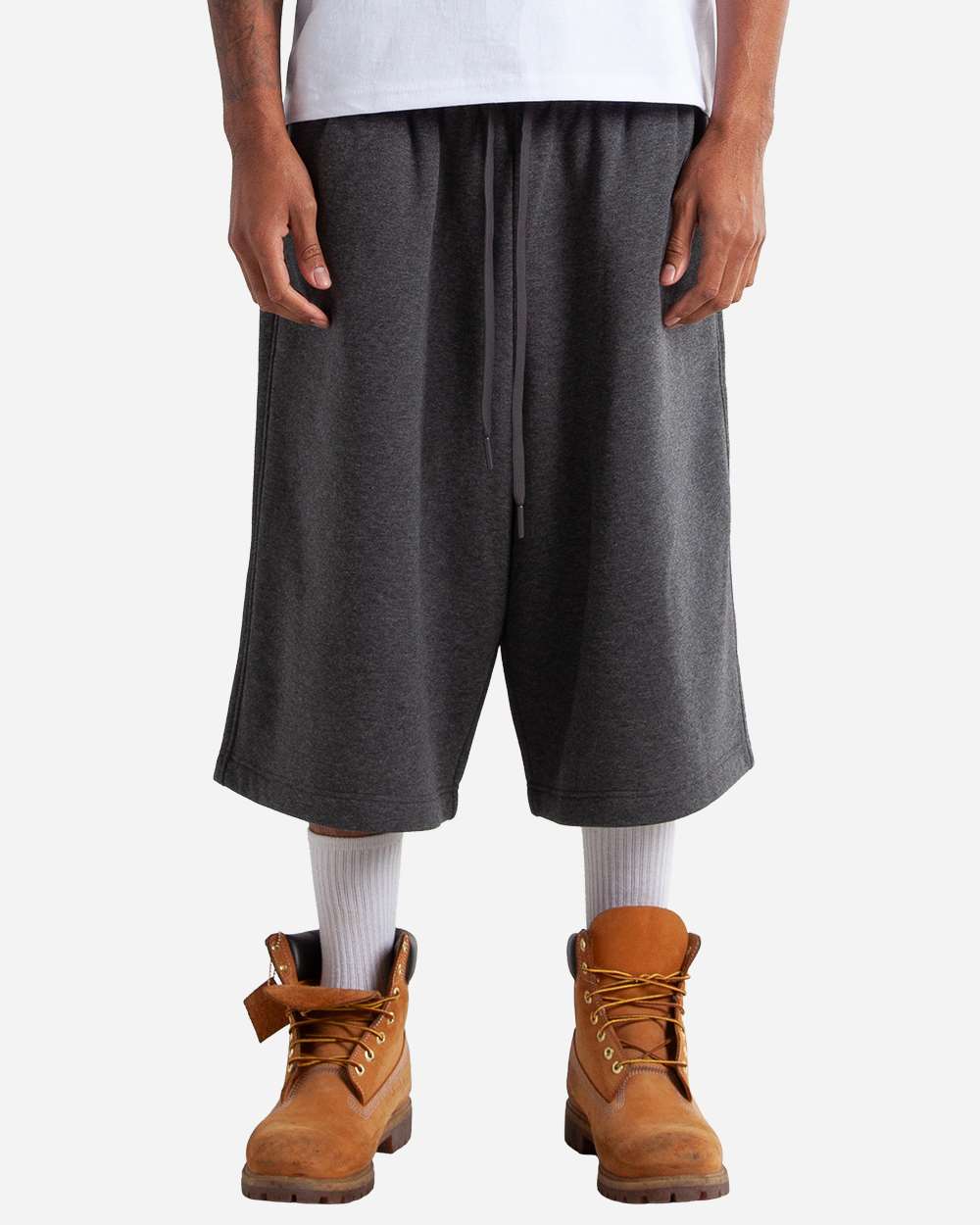 Shaka Wear SHLFBS Shorts - Charcoal Grey - front