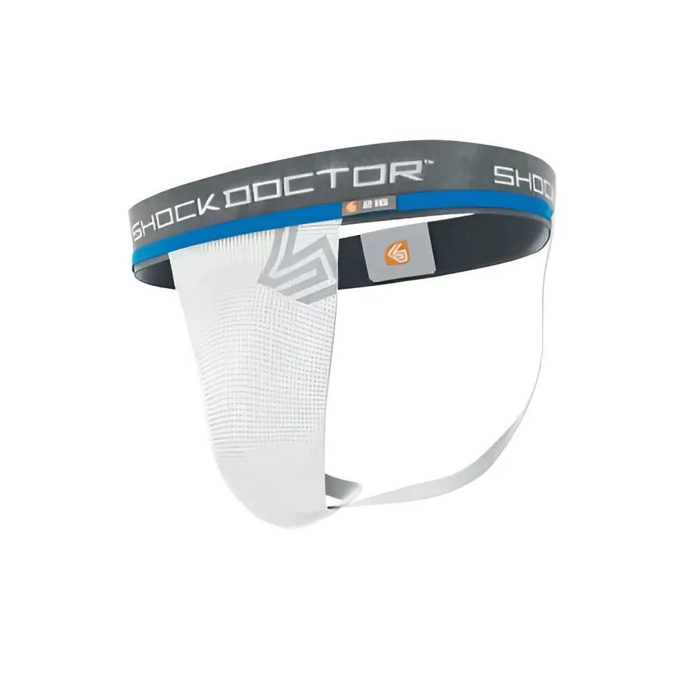 Shock Doctor 216 Core Supporter Without Cup Pocket - White