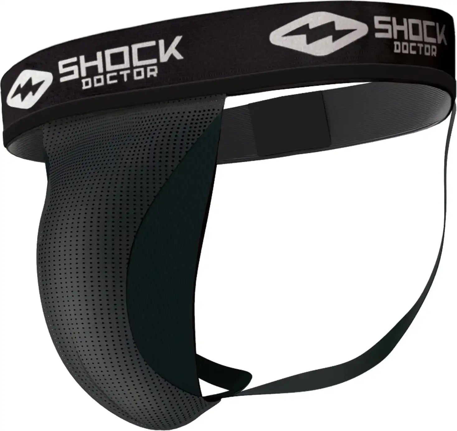Shock Doctor 218 Supporter W/cup Pocket Blk - Black - s