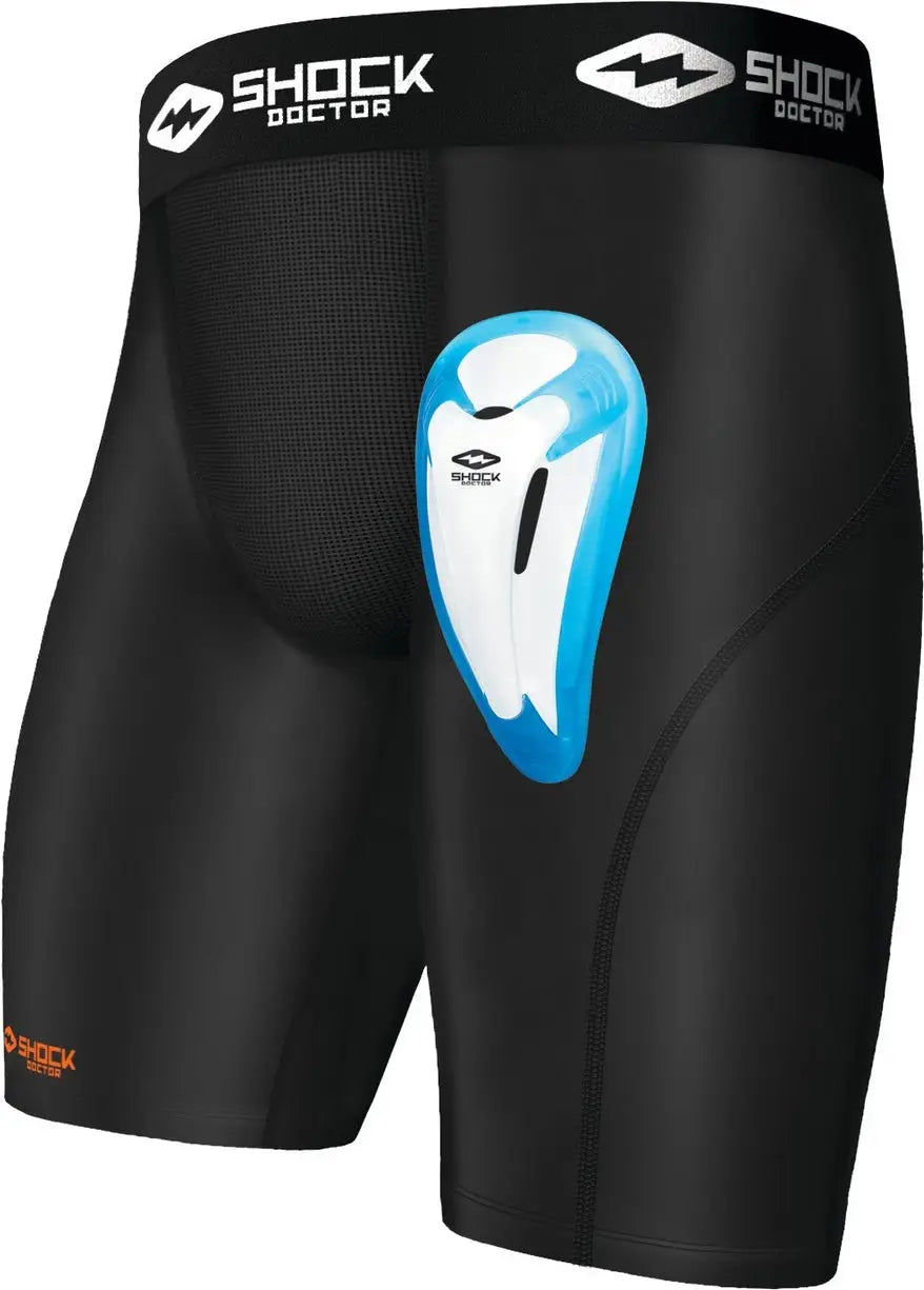 Shock Doctor 221 Compshor W/biocup Blk - Black