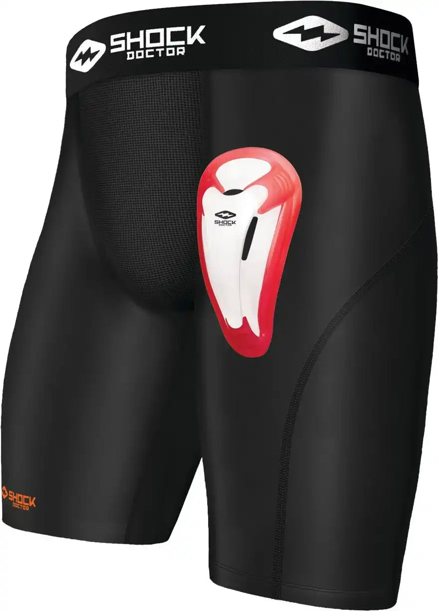 Shock Doctor 221 Compshor W/biocup Blk - Black - s