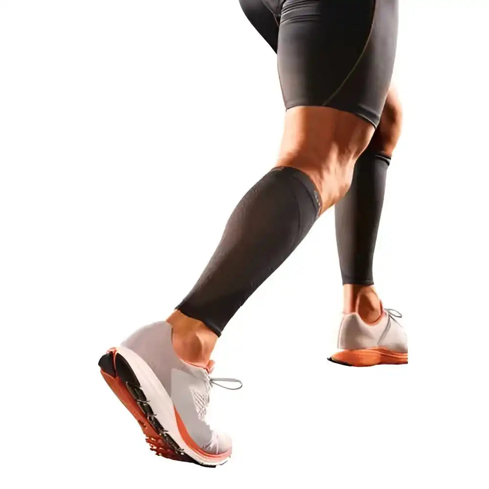 Shock Doctor 725 Svr Recovery Compression Calf Sleeves Pair Adult Black
