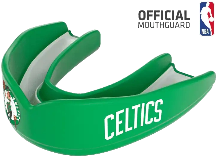 Shock Doctor 8301 Superfit Basketball Nba Mouthguard Boston Celtics - Green White