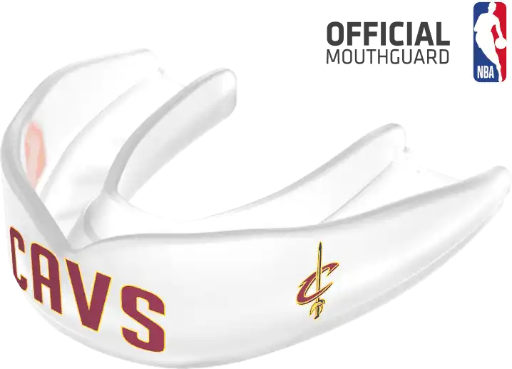 Shock Doctor 8303 Superfit Basketball Nba Mouthguard Cleveland Cavaliers - Clear