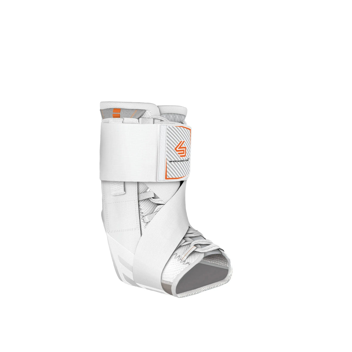 Shock Doctor 851 Ultra Wrp Lace Anksupp Blk - White