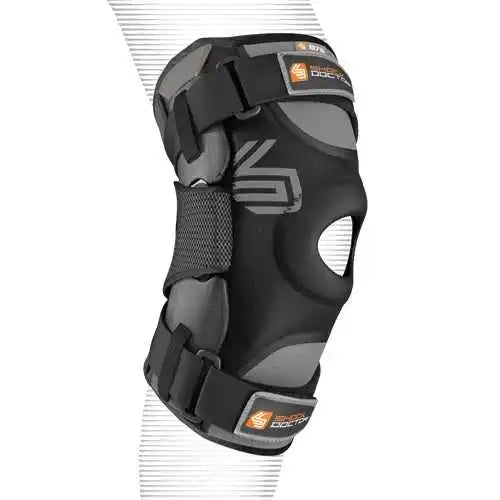 Shock Doctor 875 Ultra Knee Support with Bilateral Hinges Adult - Black