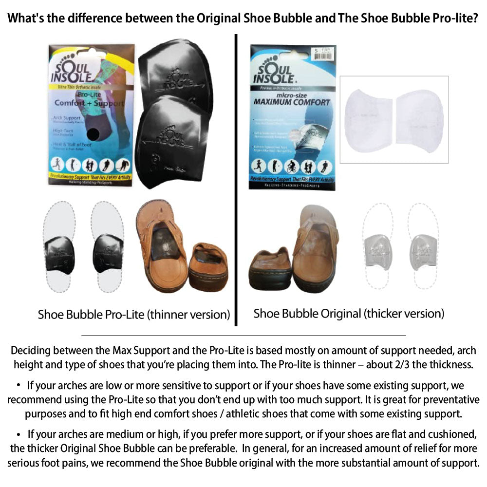 Shoe Bubble Pro-lite Orthotic