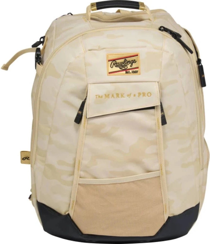 Rawlings Gold Collection Utility Backpack  GCUBKPK - Sand Camo - HIT a Doulbe - 1