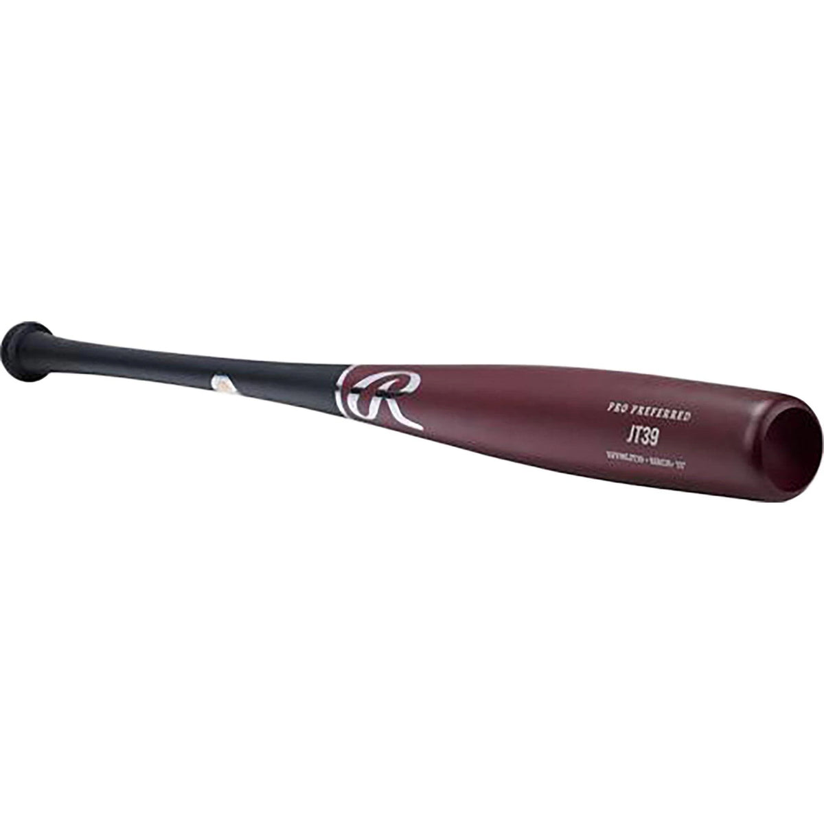 Rawlings Pro Preferred JT39 Torpedo Barrel Birch Wood Bat - Back Brown - HIT a Doulbe - 1