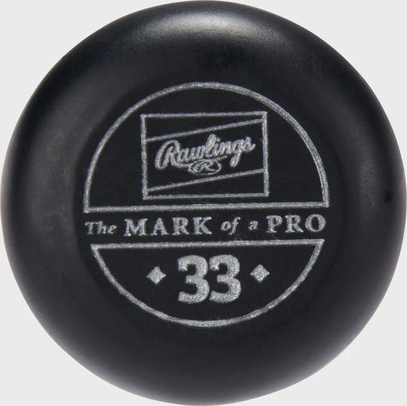 Rawlings Pro Preferred JT39 Torpedo Barrel Birch Wood Bat - Back Brown - HIT a Doulbe - 1