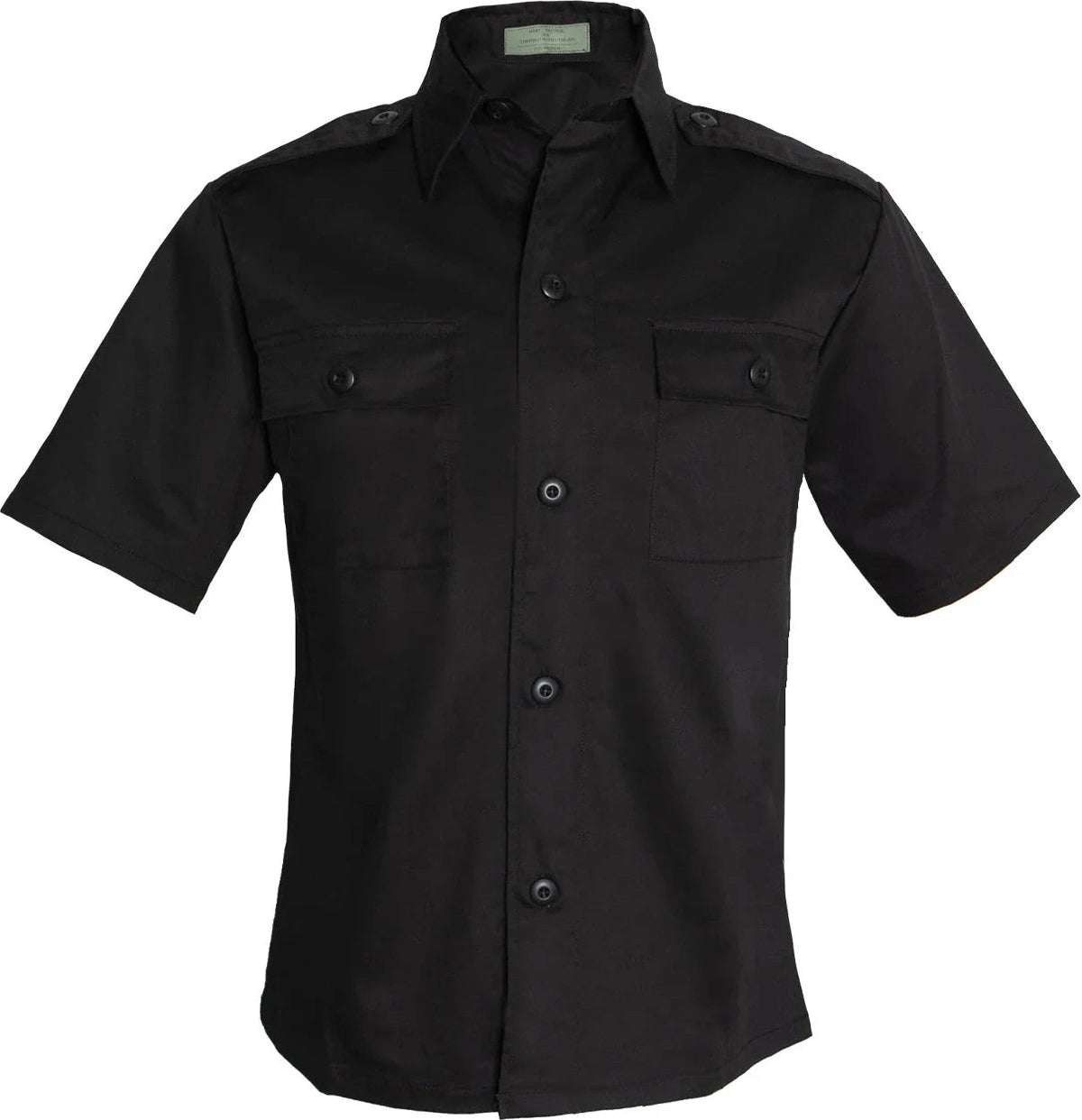 Short Sleeve Tactical Shirt - Black