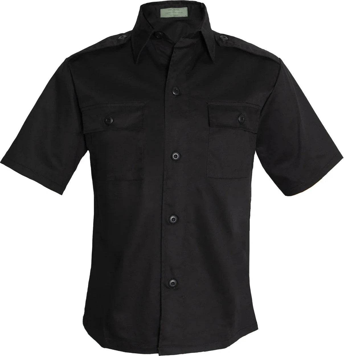 Short Sleeve Tactical Shirt - Black
