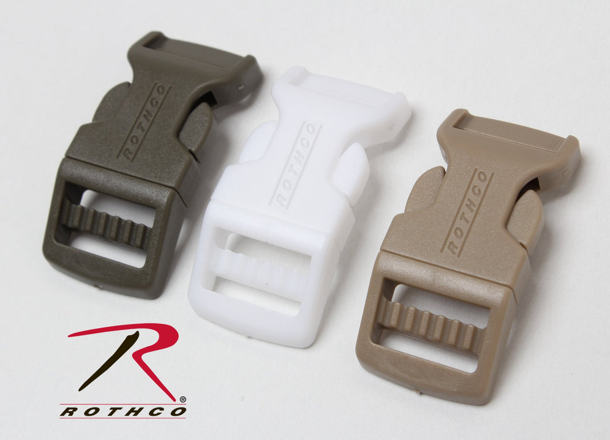 Side Release Buckle-5/8’’ - White