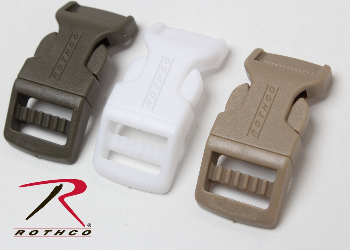 Side Release Buckle-5/8’’ - White
