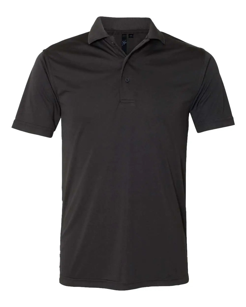 Sierra Pacific 0100s Value Polyester Polo - 0100 - Black - Adult s
