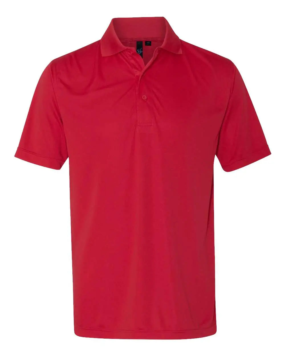 Sierra Pacific 0100s Value Polyester Polo - 0100 - Red - Adult s