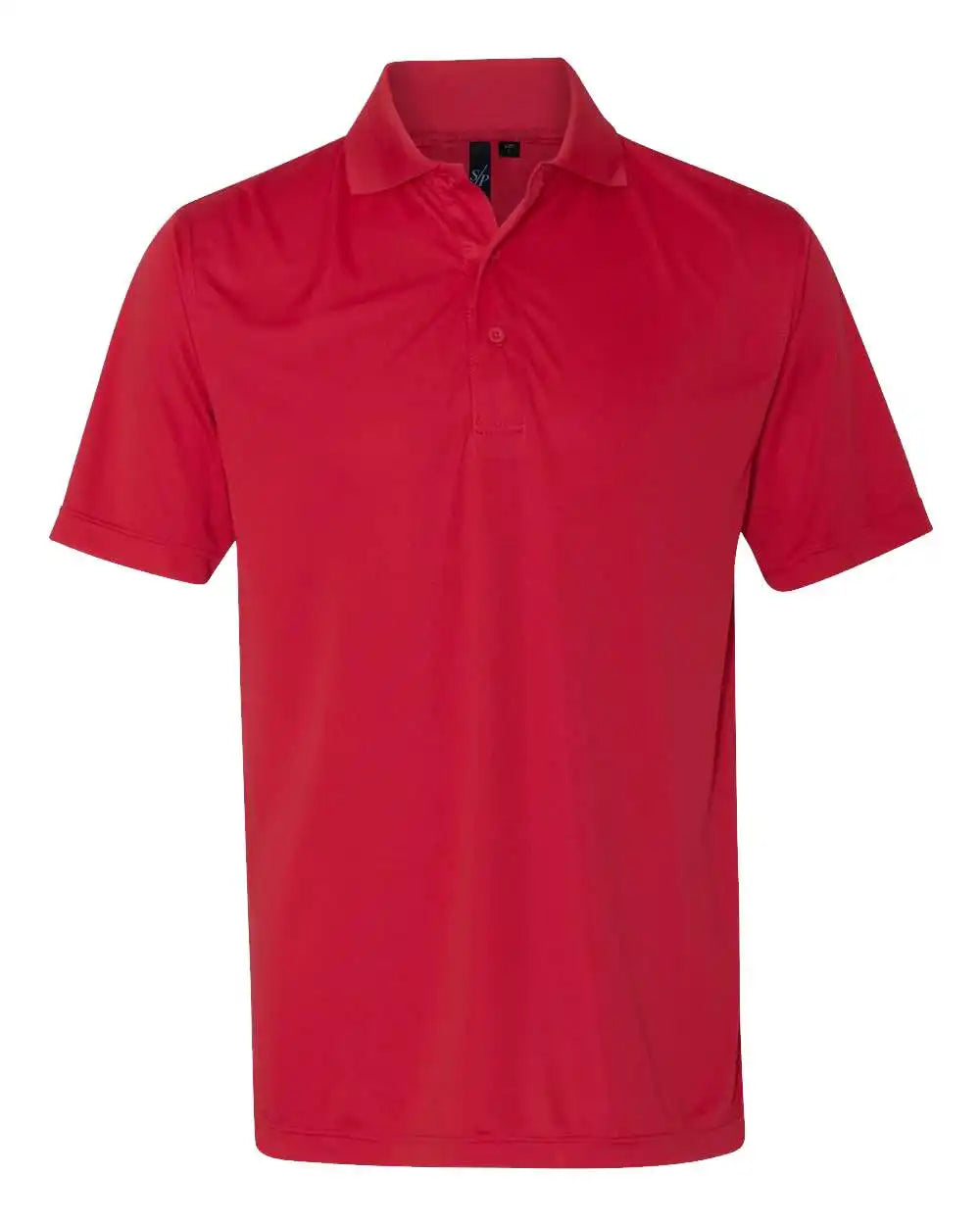 Sierra Pacific 0100s Value Polyester Polo - 0100 - Red - s