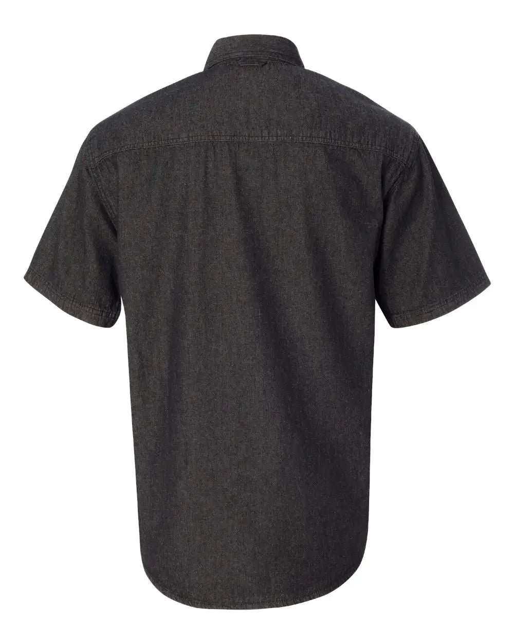 Sierra Pacific 0211 Denim Short Sleeve Shirt - Black