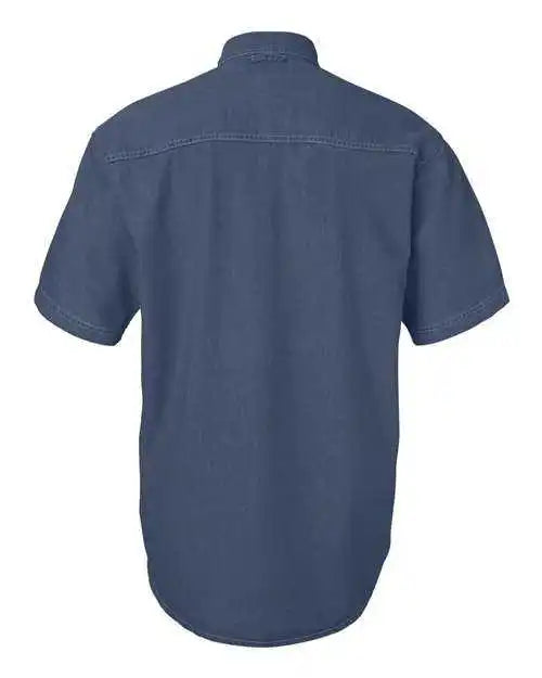 Sierra Pacific 0211 Short Sleeve Denim Shirt Dark