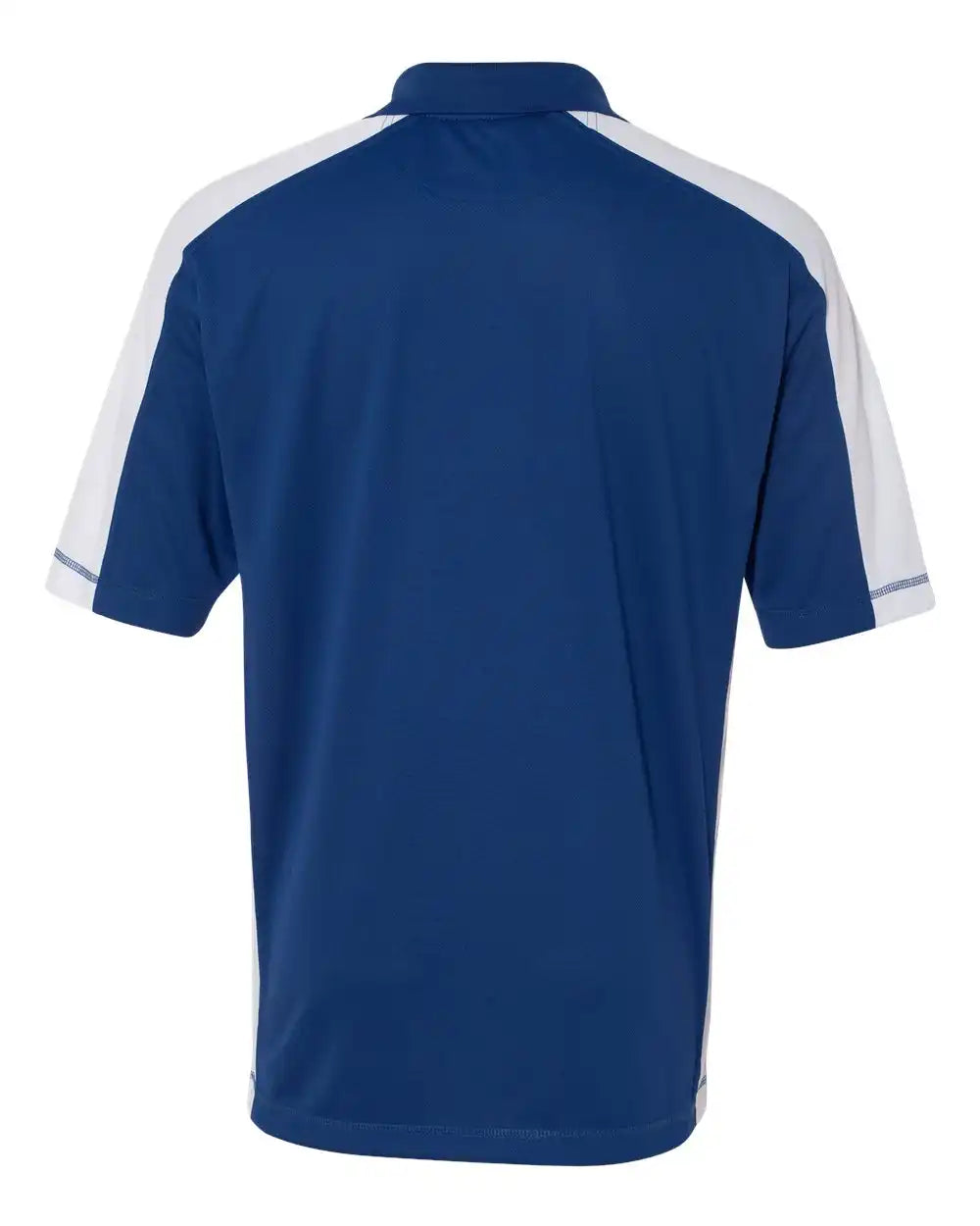 Sierra Pacific 0465 Colorblocked Moisture Free Mesh Polo - Royal White
