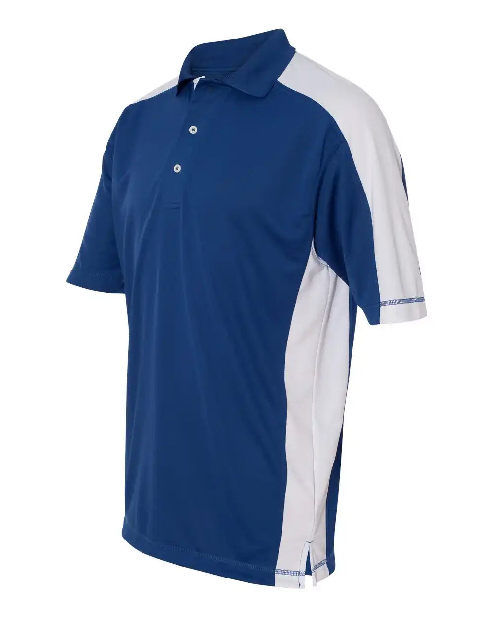 Sierra Pacific 0465 Colorblocked Moisture Free Mesh Polo - Royal White - Royal/ / s