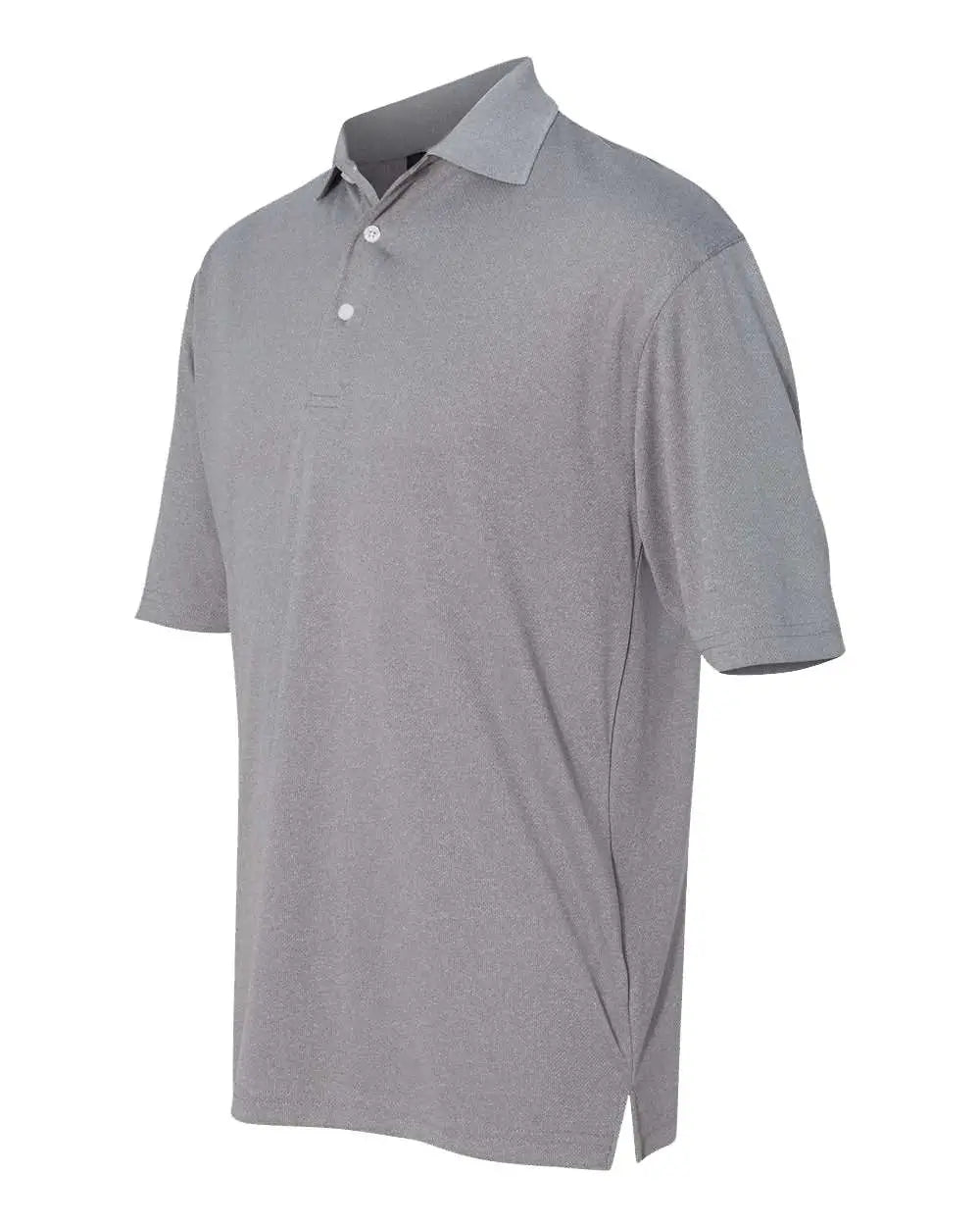 Sierra Pacific 0469 Moisture Free Mesh Polo - Heathered Steel - Adult m