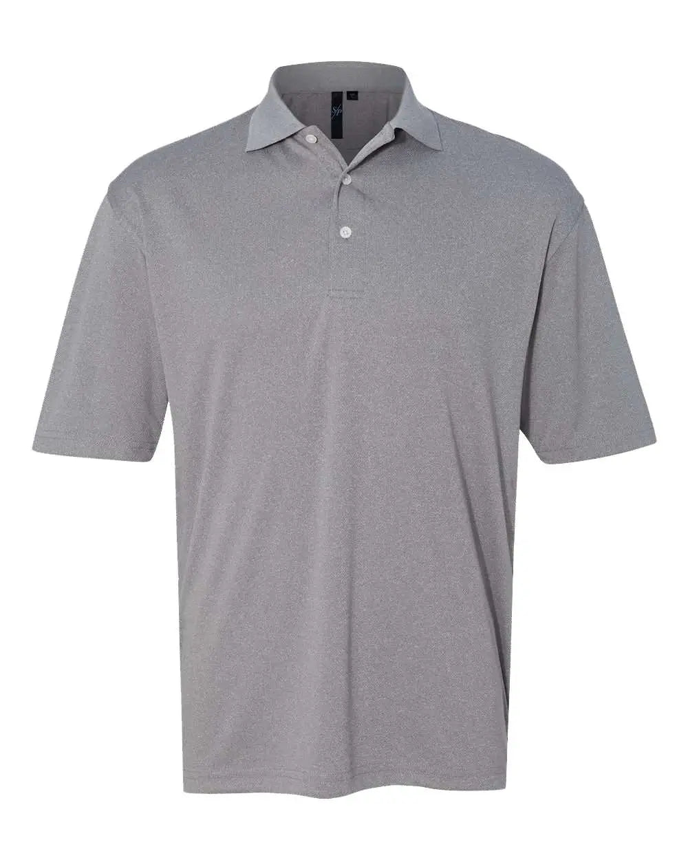 Sierra Pacific 0469 Moisture Free Mesh Polo - Heathered Steel - Adult m