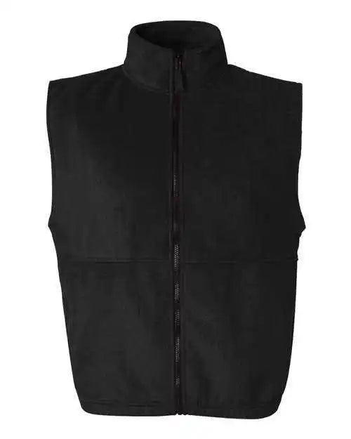 Sierra Pacific 3010 Fleece Full-zip Vest - Black