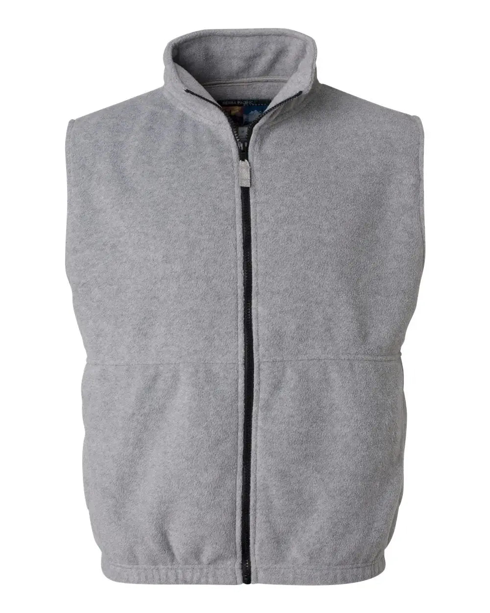 Sierra Pacific 3010 Fleece Full-zip Vest - Heather Grey - Gray / l