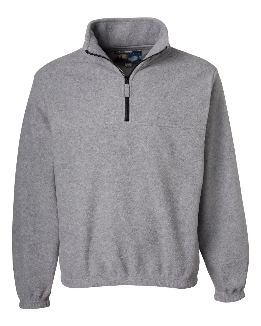 Sierra Pacific 3051 Fleece Quarter-zip Pullover - Heather Grey