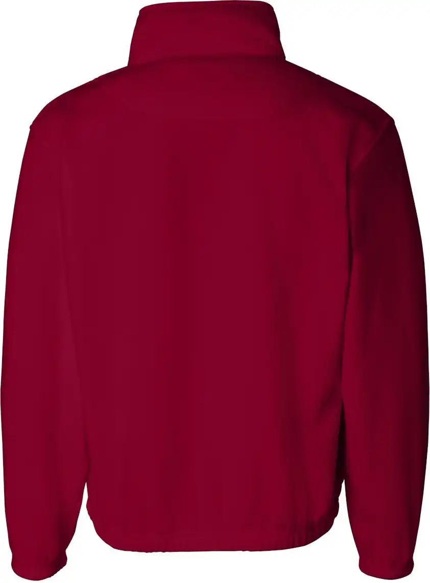 Sierra Pacific 3051 Fleece Quarter-zip Pullover - Red