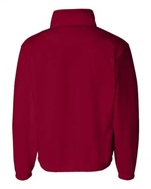 Sierra Pacific 3051 Fleece Quarter Zip Pullover Red