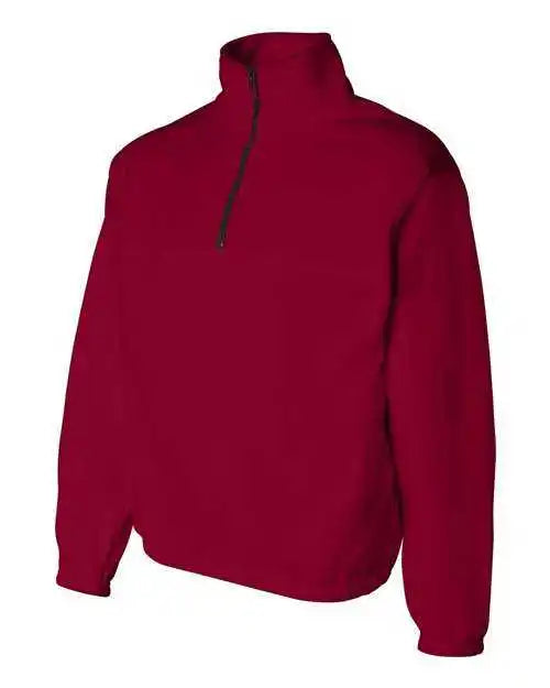 Sierra Pacific 3051 Fleece Quarter Zip Pullover Red
