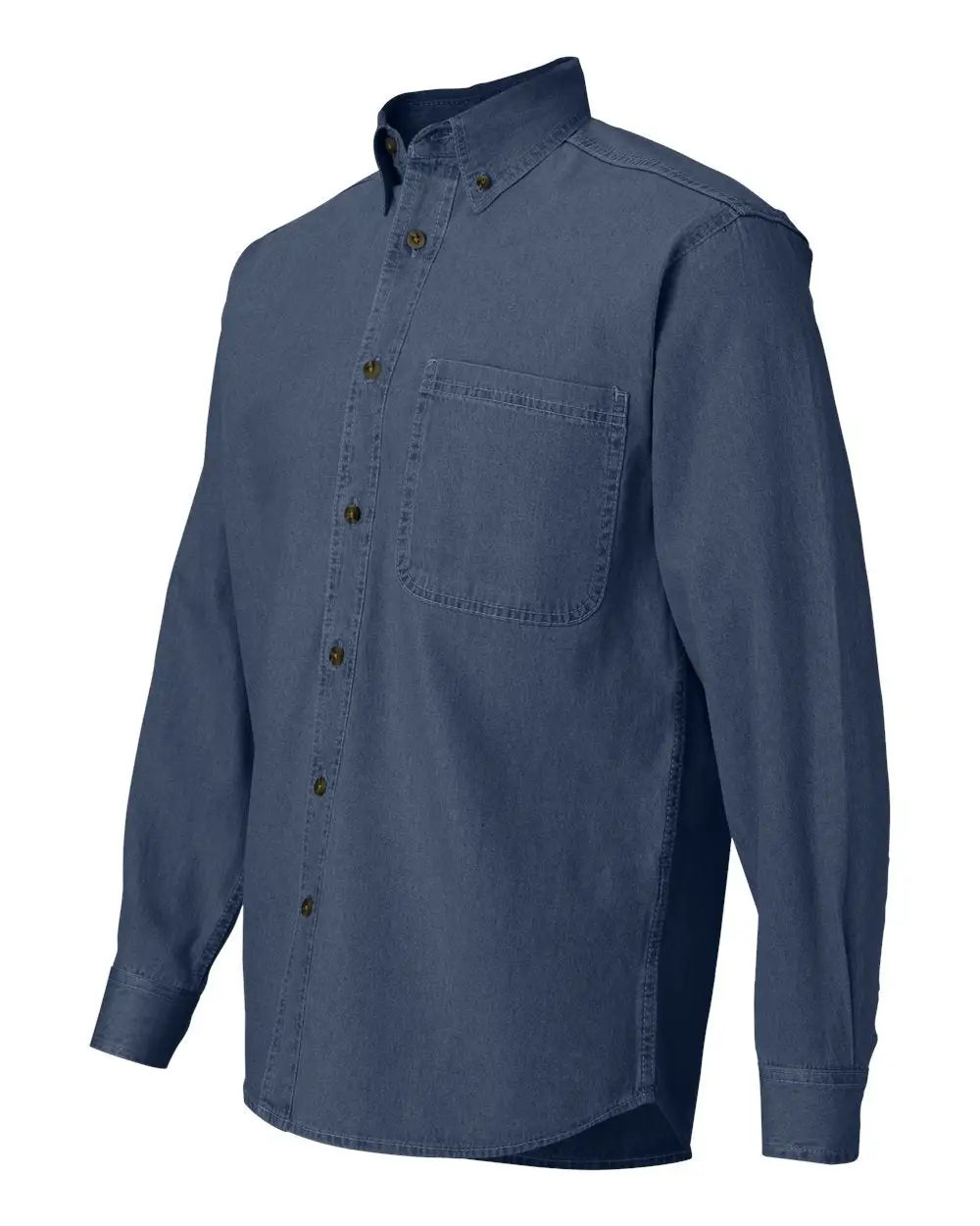 Sierra Pacific 3211 Denim Shirt - Dark - Navy / s