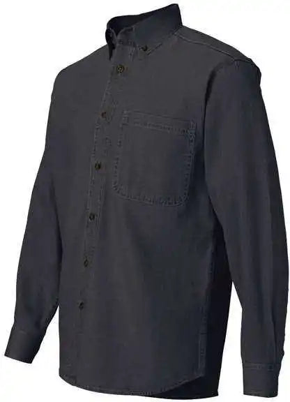 Sierra Pacific 3211 Long Sleeve Denim Shirt Black