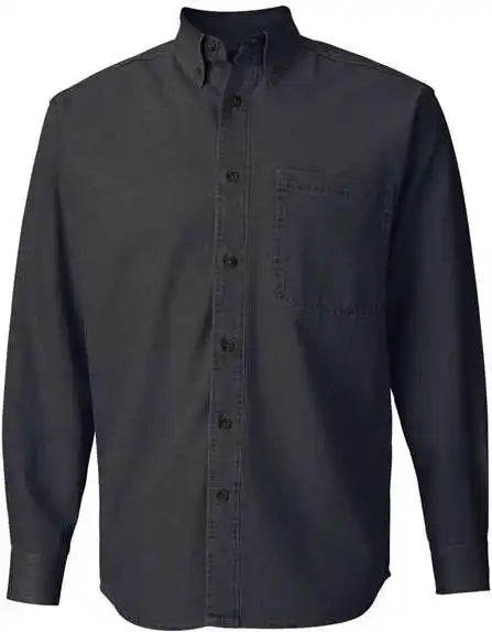 Sierra Pacific 3211 Long Sleeve Denim Shirt Black