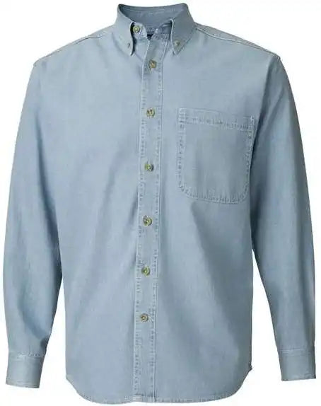 Sierra Pacific 3211 Long Sleeve Denim Shirt Light