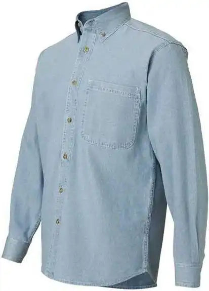 Sierra Pacific 3211 Long Sleeve Denim Shirt Light