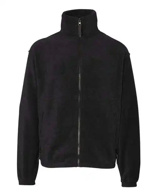 Sierra Pacific 4061 Youth Fleece Full Zip Jacket Black