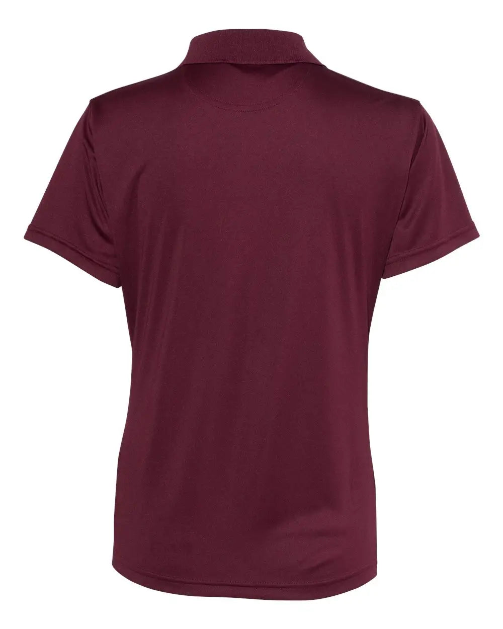 Sierra Pacific 5100s Women’s Value Polyester Polo - 5100 - Maroon - Ladies s