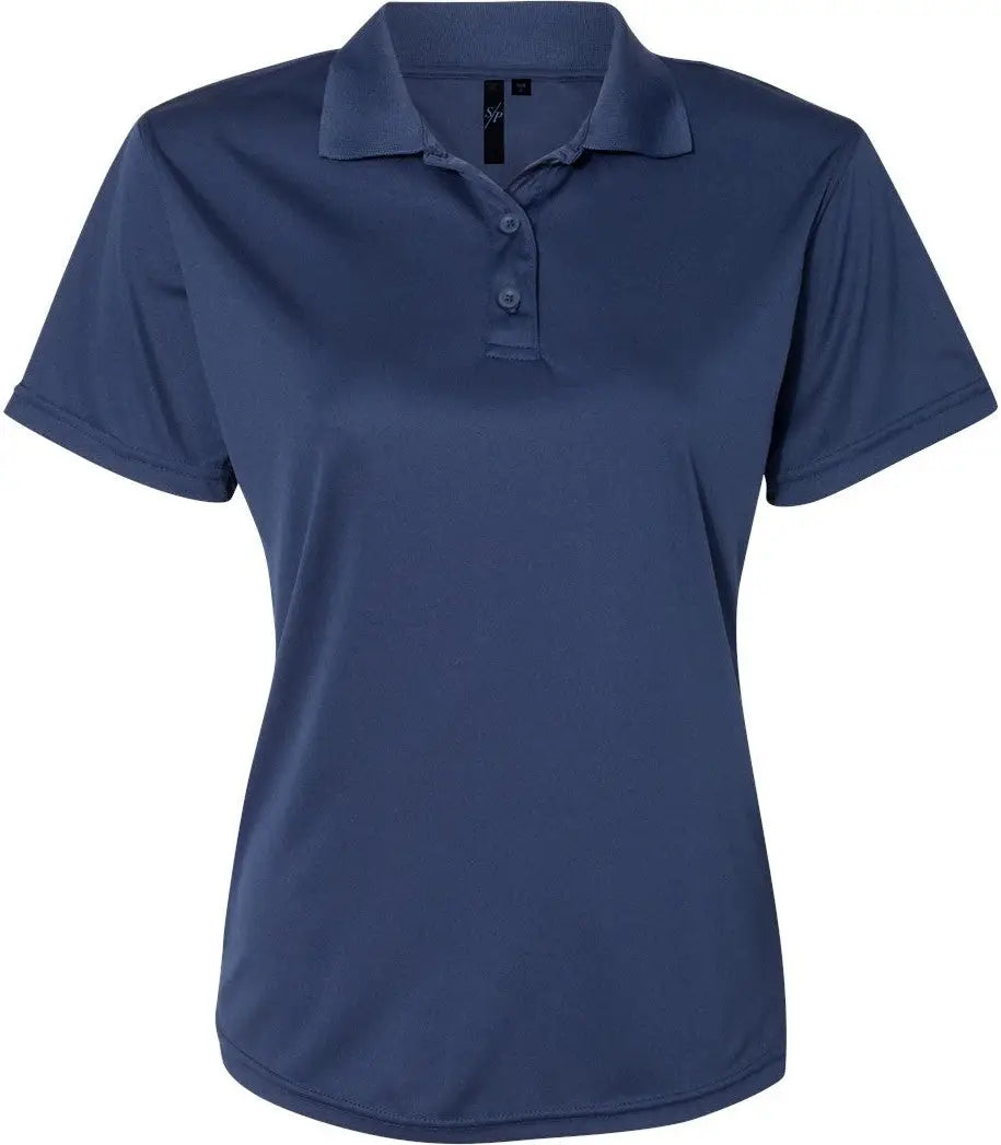 Sierra Pacific 5100s Women’s Value Polyester Polo - 5100 - Navy - Ladies s