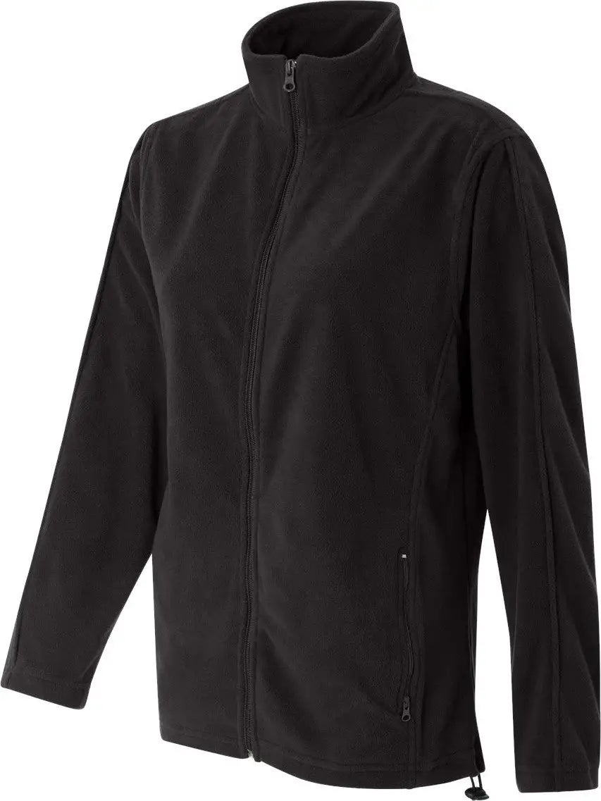 Sierra Pacific 5301 Women’s Microfleece Full-zip Jacket - Onyx Black - s